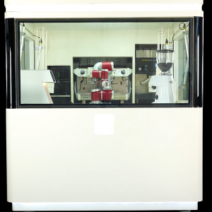 Espresso Coffee Making Robot Barista Kiosk