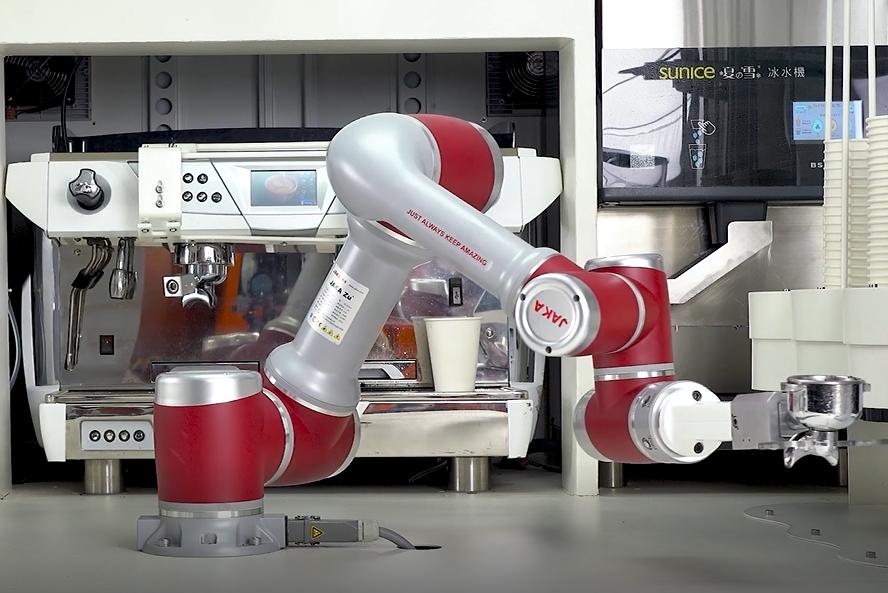 MOCA Roboter Kaffi Kiosk