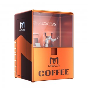 Coffee Printing Mini Robot Coffee Kiosk