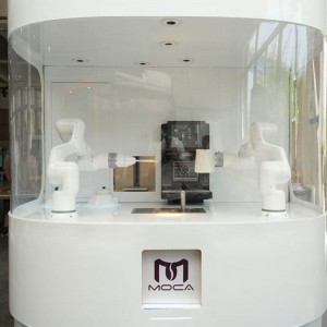 Two-Arm Latte Art Robot Coffee Barista