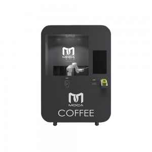 Commercial Automatic Manipulator Coffee Robot Kiosk